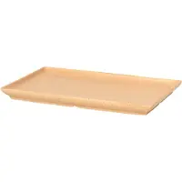 Broste Copenhagen Assiettes Eli camel - lot de 8 pièces