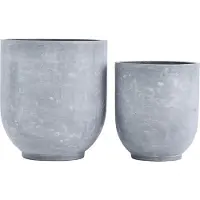 House Doctor Gard Flowerpot réglé regard concret