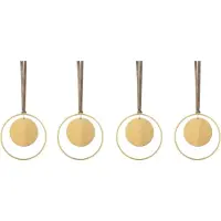 Blomus Décorations de Noël Kitai boules 4 pièces ø 8 cm (4x)