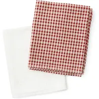 Menu - Troides Tea Towel 40x67 2-pack Burnt Sienna