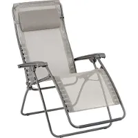 Lafuma RSXA Clip Terre Titane Fauteuil de relaxation Batyline Iso Bain de soleil LFM2055.8556