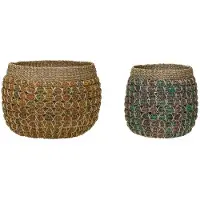 Hubsch Twist Sanden Multicolore (lot De 2) | 821502