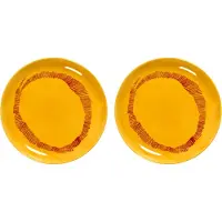 Serax Feast Assiette S Yellow Stripes Red