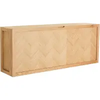 Hubsch Armoire À Chaussures Herringbone | Bois Naturel | 881704