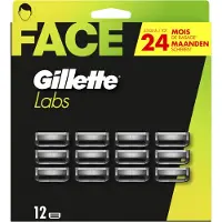 Gillette Labs Recharges de Rasoir (12 pièces)