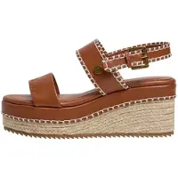 Pepe Jeans pour femme. PLS900005 Sandales Billie Log marron (41), 3 à 5 cm, Boucle, Casuel