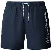 Pepe Jeans Logo Swimming Shorts Bleu L Homme