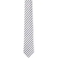 JOOP! Cravate bleu marine / blanc