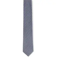 JOOP! Cravate bleu marine / bleu clair / blanc