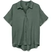 Vero Moda Chemisier 'VMMelaney' vert foncé