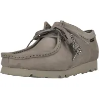 Clarks Chaussure à lacets 'Wallabee' gris