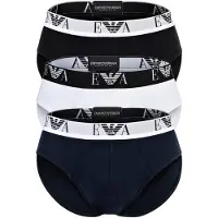 Emporio Armani Slip noir / blanc