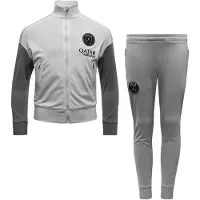 Nike Survêtement de foot en maille Dri-FIT Paris Saint-Germain Strike Night Edition pour homme - Blanc | Taille XL