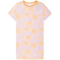 Schiesser Pyjama ' Nightwear ' lilas / pêche