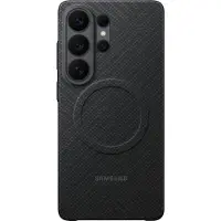 Samsung Galaxy S26 Ultra Carbone Back Cover avec Aimant Noir