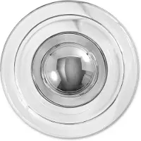 Tom Dixon Luminaires d'extérieur , Press mini, dimmable, Transparent, Salle de bains, Verre, Design