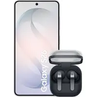 Samsung Galaxy S26 256 Go Blanc 5G + Galaxy Buds4 Pro Noir