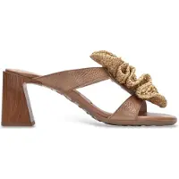 Hispanitas pour femme. HV264817 Sandales Orchidée marron (41), Cuir, 5 à 8 cm, Aucun, Casuel