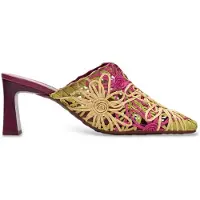 Hispanitas pour femme. HV264800 Chaussures jaunes Amapola (41), 5 à 8 cm, Aucun, Casuel, Fête, Multicolore