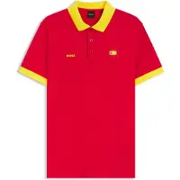 BOSS Bb Bc Lux Paddy Short Sleeve Polo Rouge XS Homme