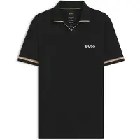 BOSS Toc Serve 2 10276625 Short Sleeve Polo Noir 2XL Homme
