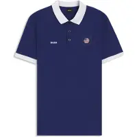 BOSS Bb Bc Lux Paddy Short Sleeve Polo Bleu L Homme