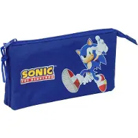Sonic the Hedgehog triple trousse à crayons