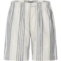 Hanro Pantalon de pyjama ' Urban Casuals ' sable / anthracite / blanc
