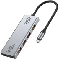 Gembird Hub Uhb-cm-u310-a4-01 4-port Usb-a 3.2 (gen 2) Type-c