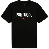 Puma Portugal Football Energy Short Sleeve T-shirt Noir XL Homme