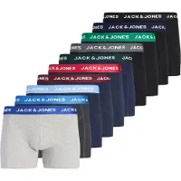 Jack & Jones Solid Boxers 10 Units Multicolore L Homme