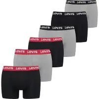 Levi's Boxers REPEAT LOGO BOXER ECOM Pack de 6 hommes - Multicolore - EU S