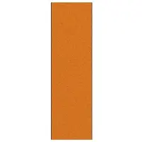 vidaXL Tapis d'entrée Orange et Noir 120 x 400 cm Polyamide et PVC