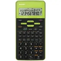 Sharp EL-531TH - Calculatrice scientifique - 10 chiffres + 2 exposants - pile - vert