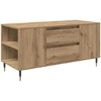 vidaXL Table basse en chêne Artisan 102 x 44,5 x 50 cm Bois composite