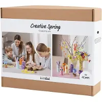 Creativ Company Bastelset Frühling 1 Stück, Mehrfarbig