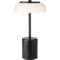 Nuura Blossi Mini Lampe Portable Black | Opal