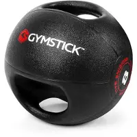 Gymstick Medicine Ball With Handles 8kg Noir 8 kg