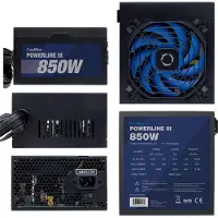 CoolBox Powerline III 850, 850 W, 207 - 253 V, 47 - 63 Hz, 6 A, Active, 200 W