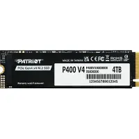 Patriot SSD P400 V4 M.2 PCI-Ex4 NVMe 4 To 6,2 Go/s (P400VP4TBM28H)