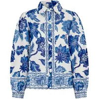 Dea Kudibal Chemisier 'Siomadea Ns' bleu / blanc
