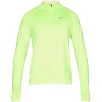 Nike T-Shirt fonctionnel 'Stride' vert fluo / argent
