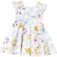 Chicco Robe bleu / jaune / rose / blanc