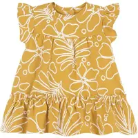 Chicco Robe jaune / blanc