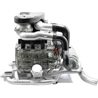 Franzis Kit moteur turbo Porsche 911 TURBOMOTOR 4019631672506
