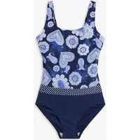 Bonprix Maillot 1 pièce sculptant, maintien modéré
