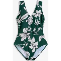 Bonprix Maillot 1 pièce sculptant à larges bretelles, maintien léger