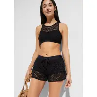 Bonprix Short de bain en dentelle
