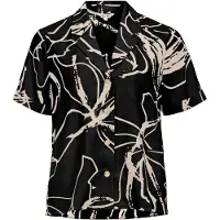 Object Chemisier 'OBJSanne' beige / noir