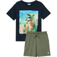 s.Oliver Set bleu marine / bleu ciel / vert / olive